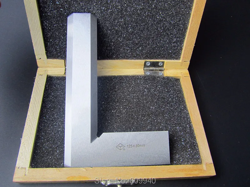 Drop shipping Stainless Steel Silver Tone 125x80mm Bladed 90 Degree Angle Try Square Ruler | Инструменты