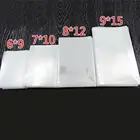 Визуальные сенсорные пакеты 100 шт.лот для упаковки леденцов, плоские пакеты с открытым верхом для печенья, закусок, печенья, поп-пакет, поворотные завязки, проволока для запечатывания тортов