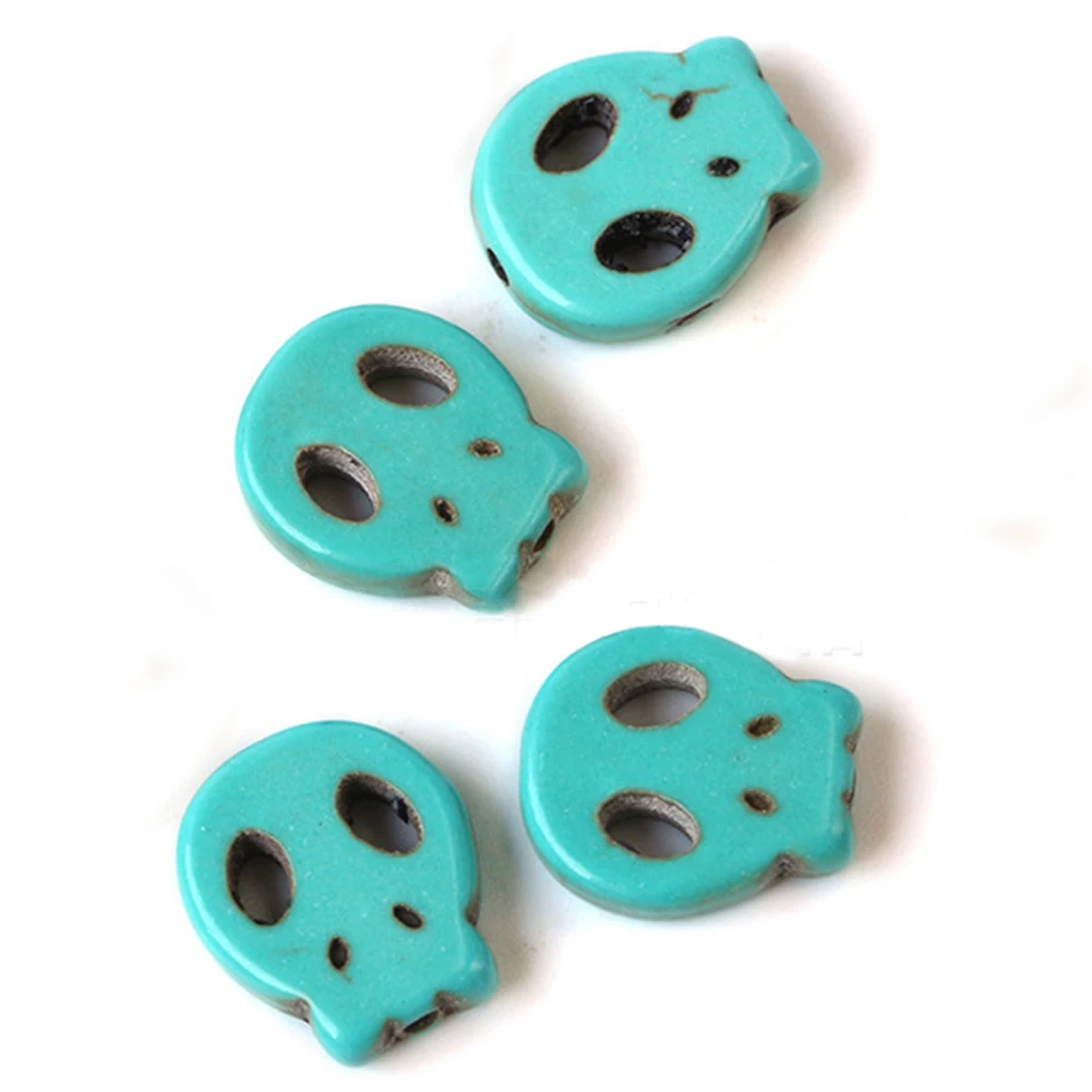 Blue Turquoise Gemstone Spacer Loose String of Beads Charm Findings Strand | Украшения и аксессуары