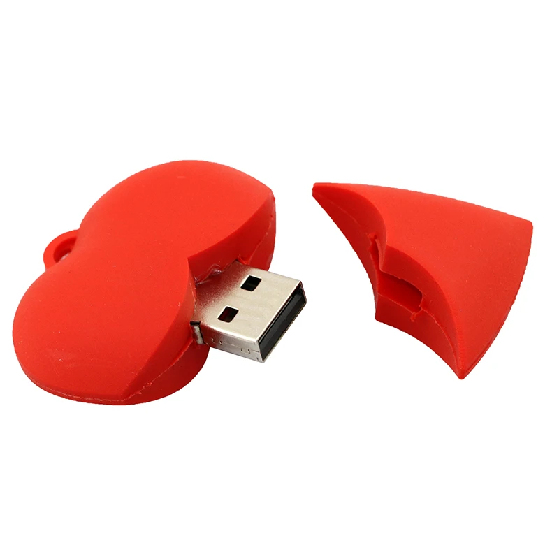 Red Heart Hearts USB Flash Pen drive Driver 4GB 8GB 16GB 32GB Memory Stick Storage Pendrive U Disk Card Wedding gift | Компьютеры и