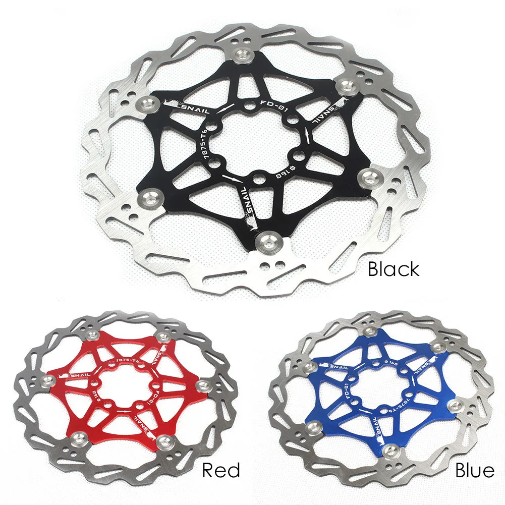 160 мм/180 мм Велосипедный Спорт Дисковый Тормоз MTB DH тормоза плавающий диск роторы