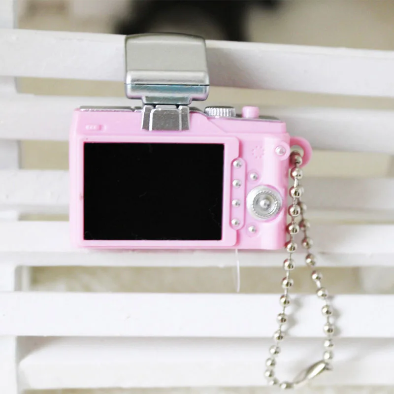 

Creative Baby Gifts Mini Camera Toy keychain With 'Crack' Sound LED Flashlight Toy for Bag Pendant Key Ring LED Light-Up Toys