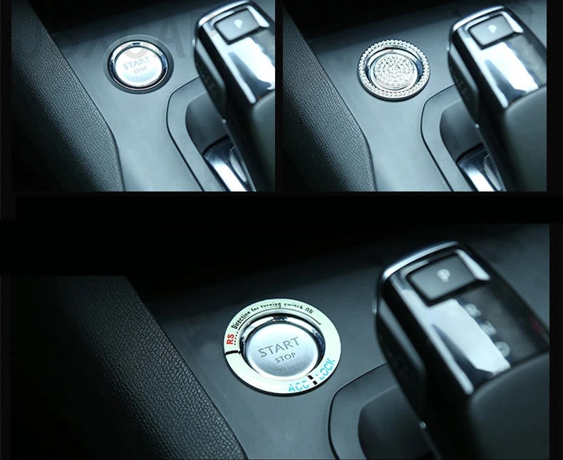 Кнопка запуска двигателя Замена крышки Стоп ключ аксессуары переключатель