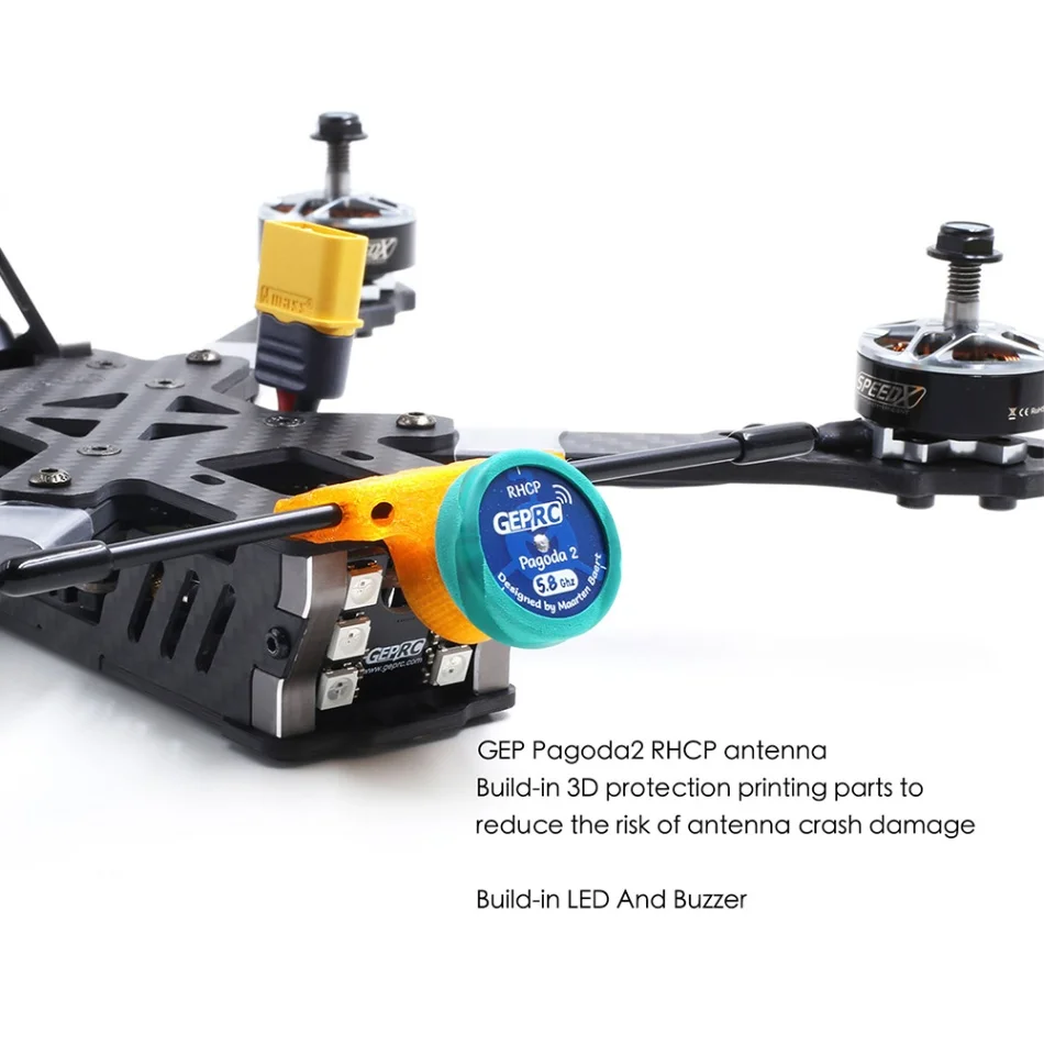 GEPRC KHX5 элегантный 230 мм GR2306 2450KV 5,8G 48CH SPAN F4 башня AIO RC Фристайл FPV гоночный Дрон PNP/Frsky R-XSR BNF PNP