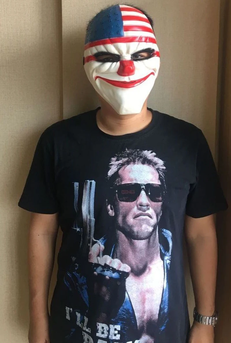 Новое качество PAYDAY 2 взрослых детей клоун уход за кожей лица маска маскарадный