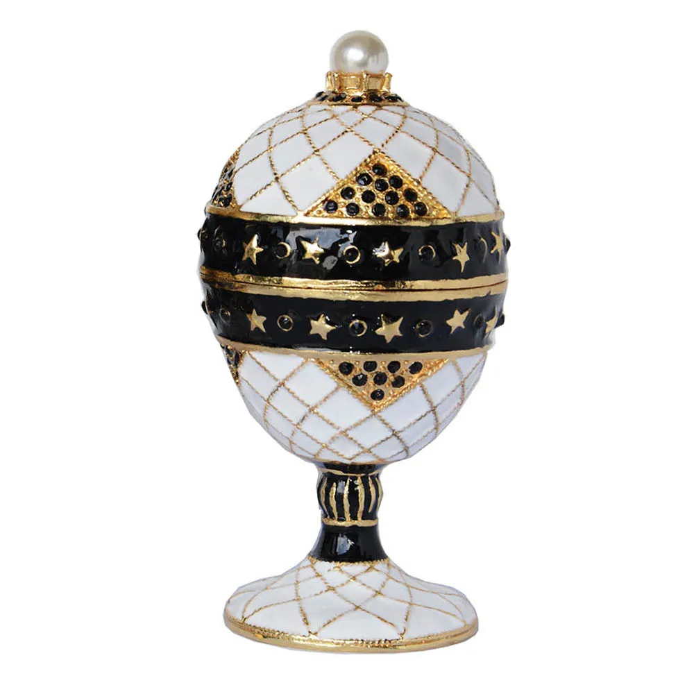 Декоративное пасхальное яйцо безделушка коробка металлический ювелирный