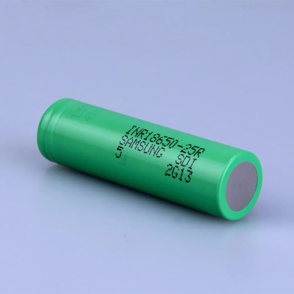 Для SAMSUNG INR 18650 25R 3 6 В 7 2500 мАч литий ионный аккумулятор|celle li-ion|rechargeable batterylithium ion battery