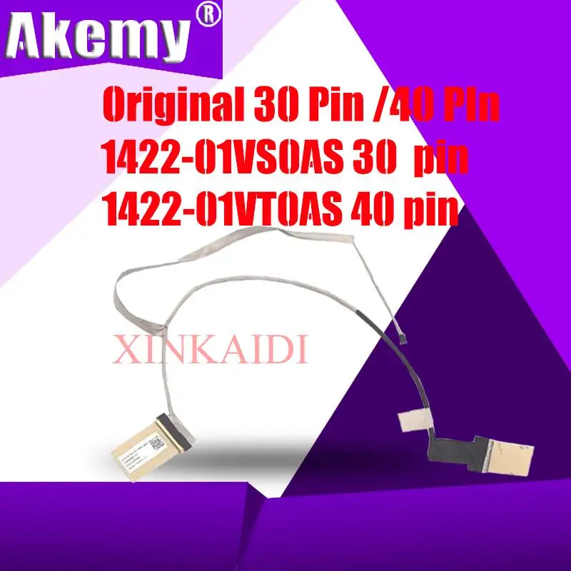 Новый ноутбук LVDS EDP кабель для Asus X550J X550JK X550JD X550JF X550JX K550J W50J FX50J A550J 1A ЖК дисплей