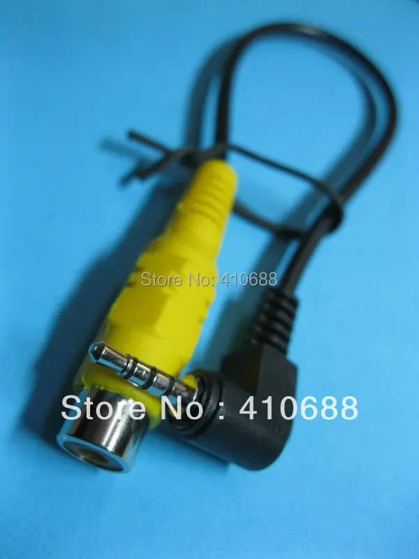 50 шт. в партии угол 2 5 мм 4 полюса штекер разъем RCA гнездовой кабель 5/M RCA/F 20 см