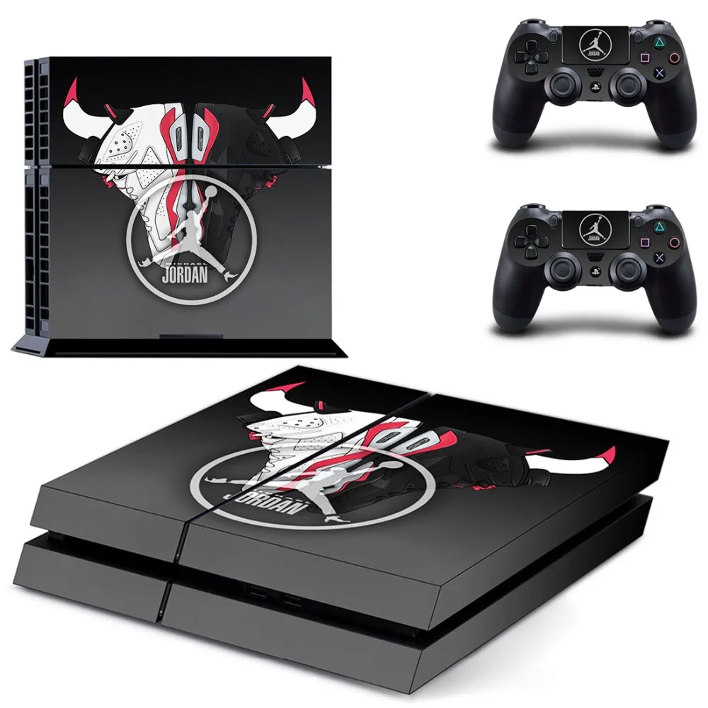 Наклейка для PS4 наклейка для консоли sony playstation 4 и 2 контроллера кожи PS4 виниловая наклейка