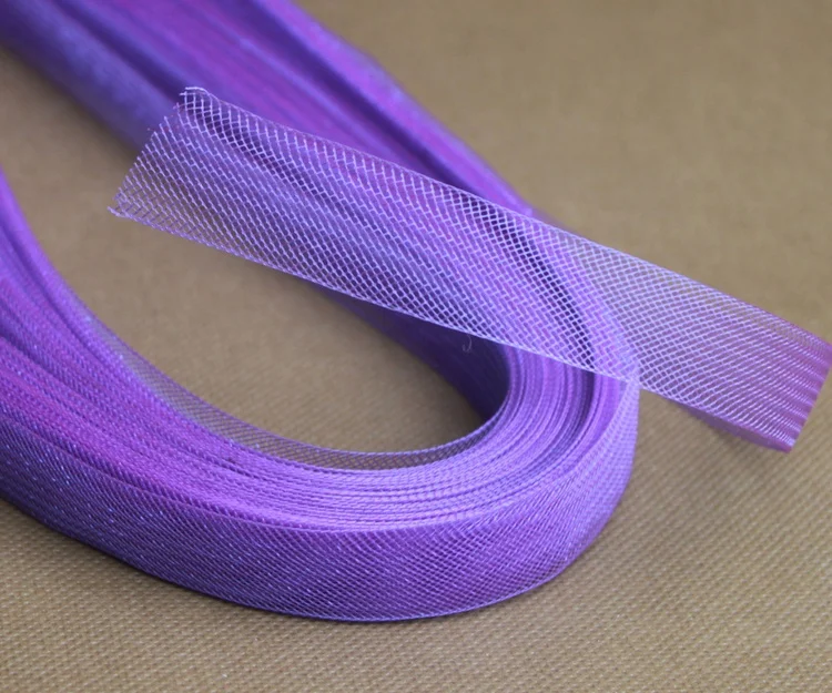 Плоская Круглая оплетка из конского волоса для изготовления платьев 100