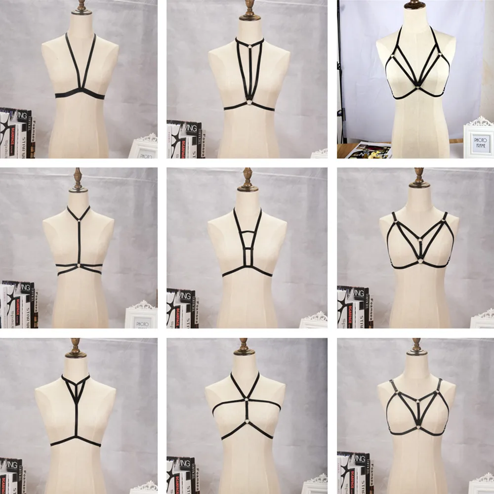 2017 сексуальный женский черный бюстгальтер на бретельках ожерелье ювелирные