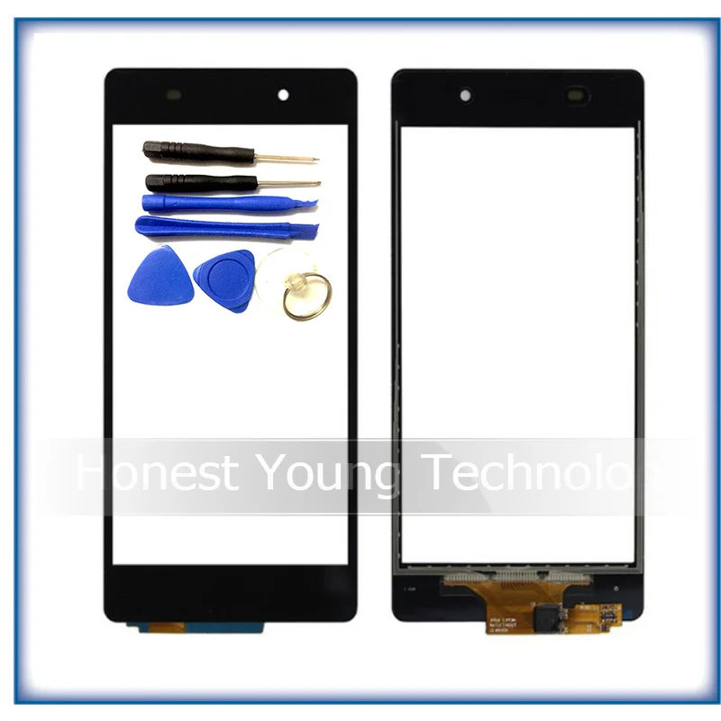 Тачскрин для Sony Xperia Z2 L50w D6502 D6503 D6543 4G дигитайзер сенсорный экран дисплей Замена +