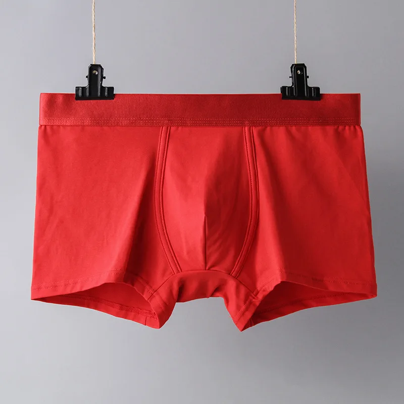 4 шт./лот осень и зима новинка боксеры шорты для мужчин хлопок нижнее белье модные
