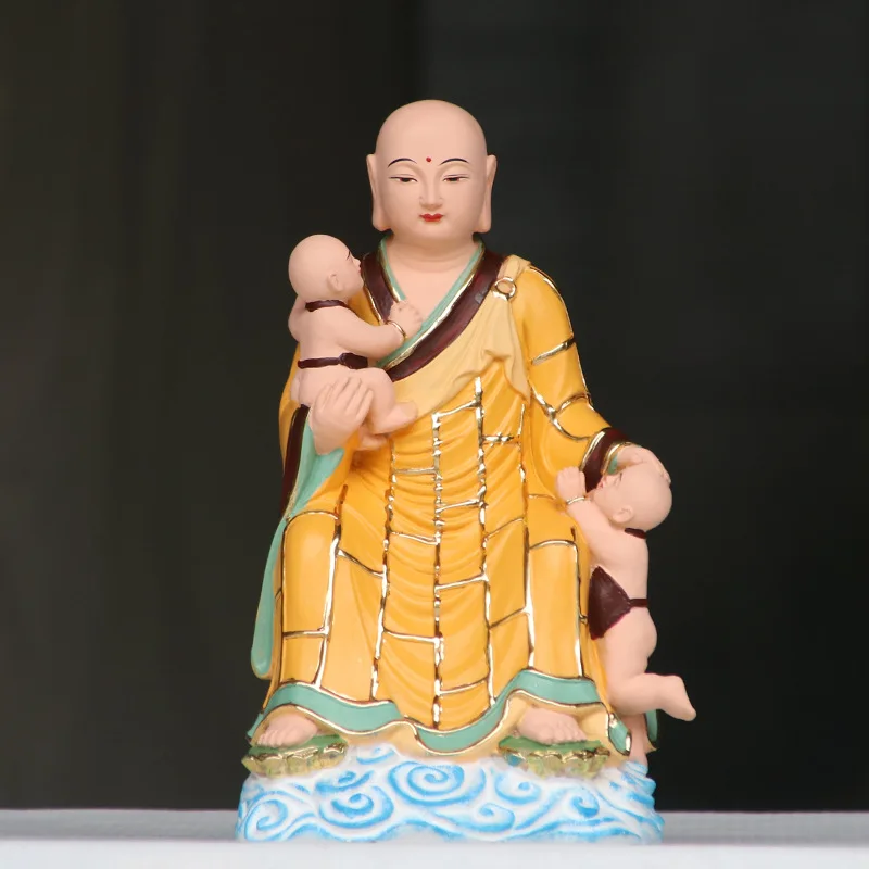 30cm 12 дюймов Bodhisattva Yingling в светящейся земле царства и Bodhisattva смолы Будда в бесконечной милости земли украшения дома - Цвет: 30cm