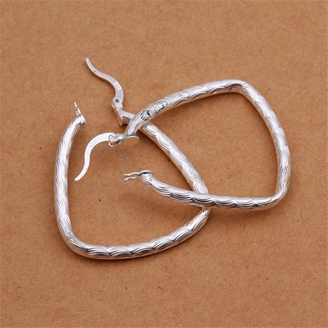 KN-E342 Hot Selling Silver Earrings For Ladies Men Fashion Jewelry Antique Valentine's Day Party Gifts /amgajdna | Украшения и