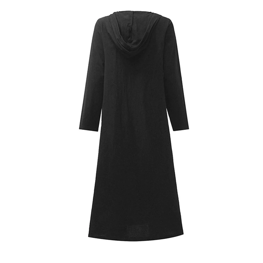 Длинный хлопковый плащ Miss bekeep/Свободный кардиган с капюшоном|trench coat cardigan|long trench