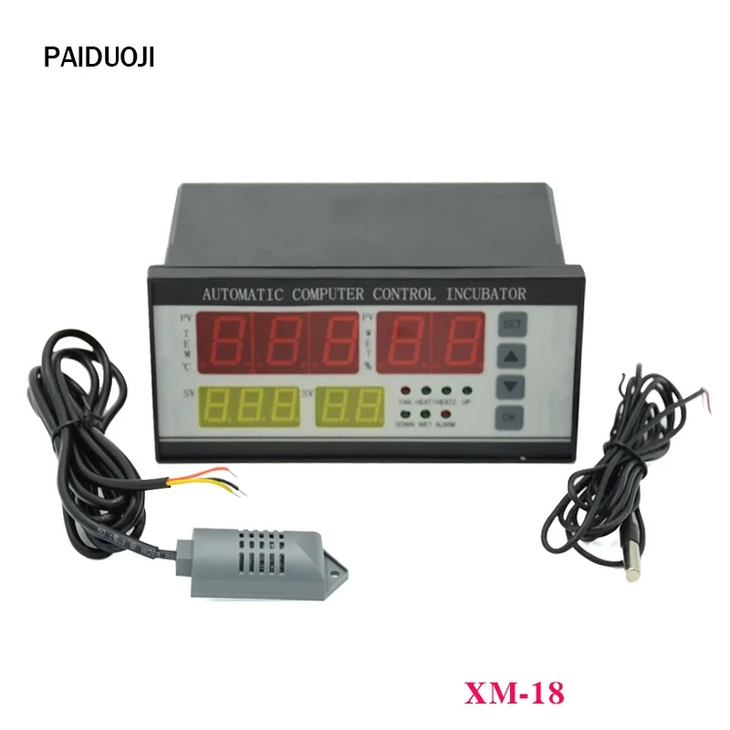 XM-18 контроллер инкубатор для цыплят промышленный инкубатор для яиц контроллер с датчиками