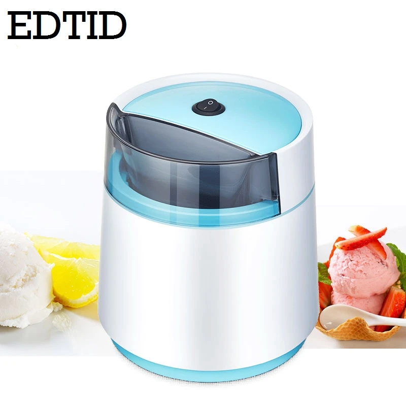EDTID Мини автоматический DIY Мороженица молочный Шейк машина мороженого крутой фруктовый Десерт Сорбет морозильник блендер для молочных коктейлей с европейской вилкой