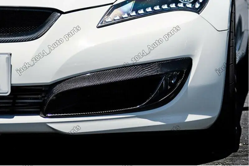 Передняя противотуманная фара из углеродного волокна для Hyundai Genesis Coupe 2008 2009 2010 2011