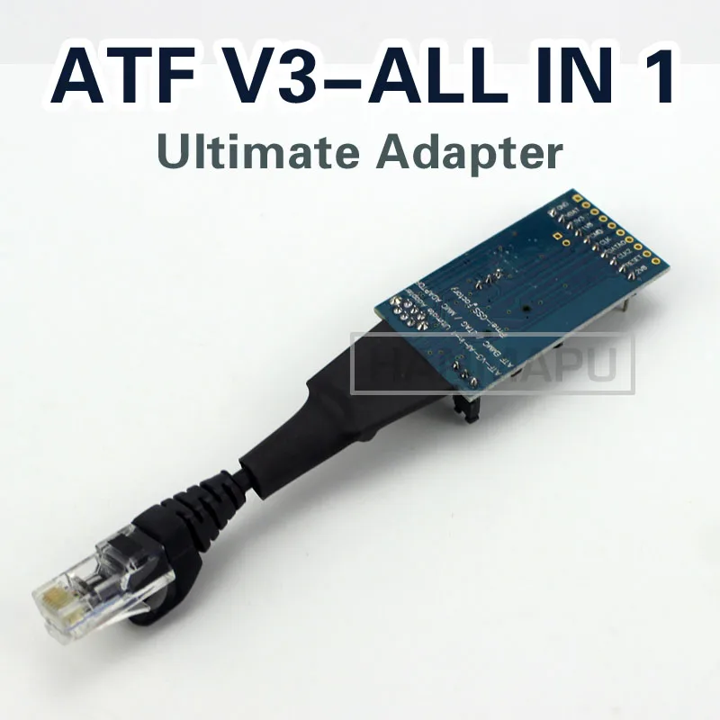 100% оригинальный продукт программатор ATF JTAG/EMMC/ISP/MMC карты ATF-V2 все в 1 Ultimate адаптеры