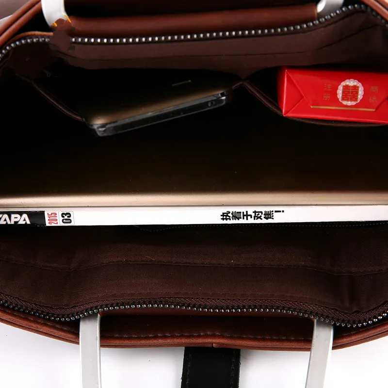 Корейская мужская сумка Tidog винтажная для мужчин и женщин портфель|men briefcase|briefcase - Фото №1