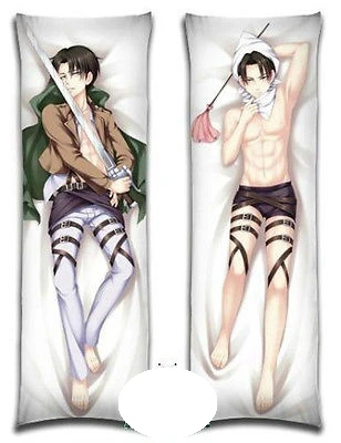 Аниме 150х50см наволочка YC0144 Attack на Titan Levi Rivaille|pillow case|anime pillow casecase anime |