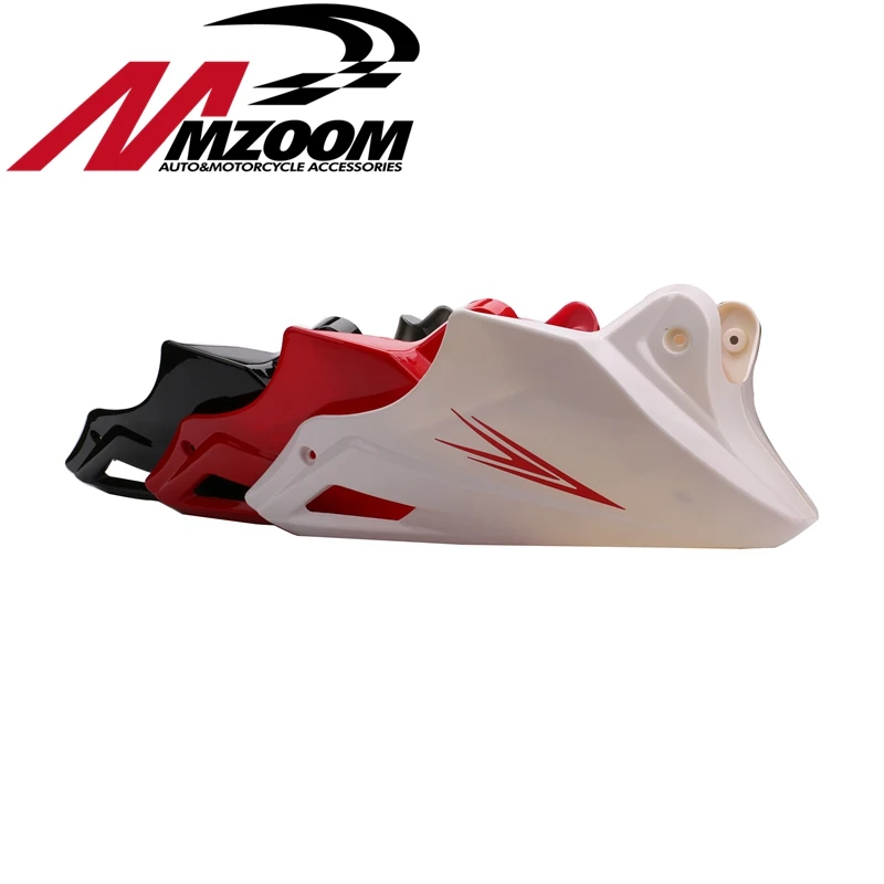 For Honda MSX 125 2013 2014 2015 Black Red Engine Protector Guard Cover Under Cowl Lowered Low Shrouds Fairing Belly Pan|belly pan|black engine