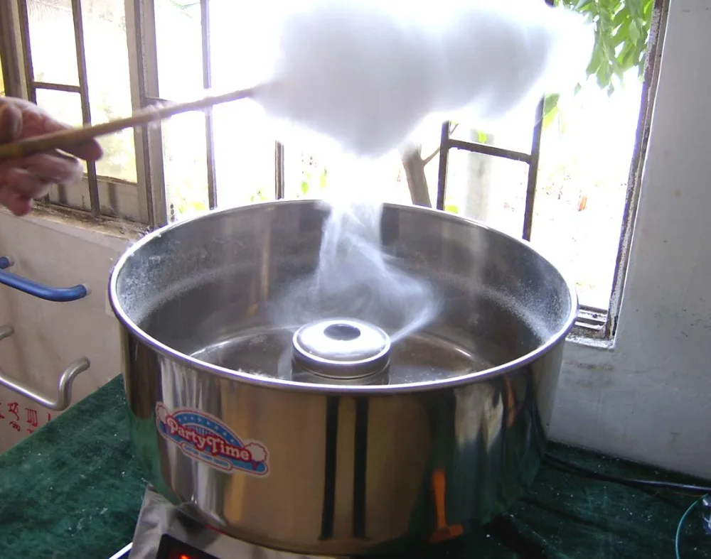 Машина для производства хлопковых конфет Материал из нержавеющей стали | Бытовая