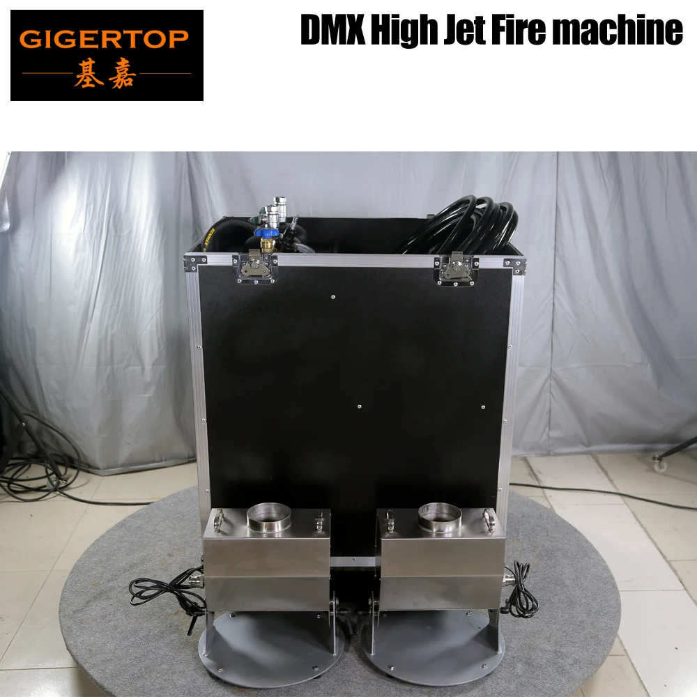 TIPTOP большой Пламени Проектор DMX512 контроль керосин + азотный газовый бак/эффект