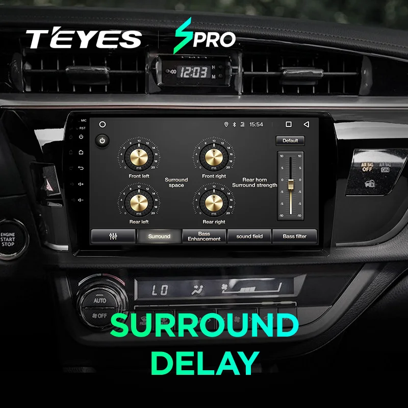TEYES SPRO для Toyota Corolla 2013- автомобильный Радио Мультимедиа Видео плеер навигация gps Android 8,1 аксессуары седан без dvd 2