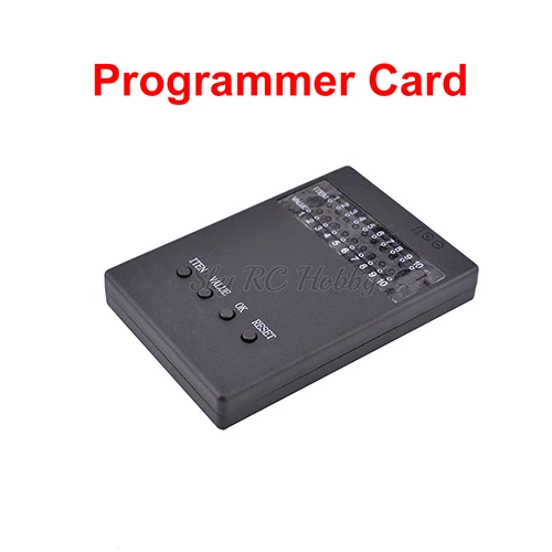 Only Programmer card 45A 60A 80A 120A бесщеточный ESC электрический регулятор скорости пыленепроницаемый/3650 3900kv 4300kv бесщеточный двигатель для 1:10 1/10 RC автомобилей - Цвет: Only Programmer card