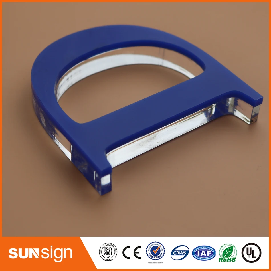 Пластиковая табличка с зелеными буквами из плексигласа для рекламы|letter sign