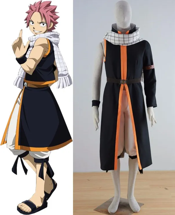 Сказочный хвост Natsu dragneel костюм для косплея|costume cosplay|fairy tail natsu cosplaynatsu cosplay |