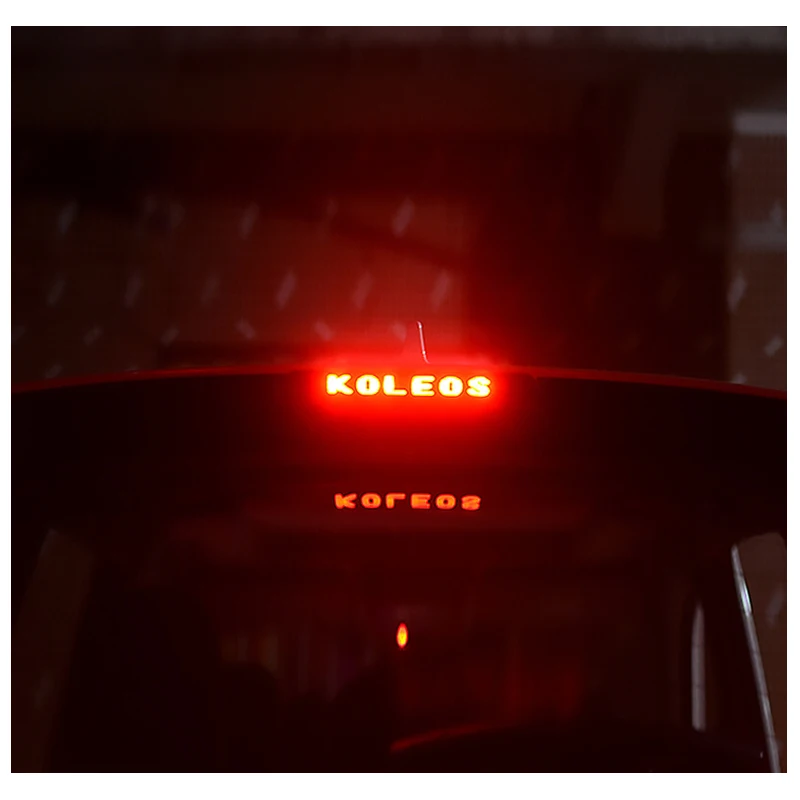 LENTAI Высокий тормозной светильник автомобильные аксессуары черные наклейки из