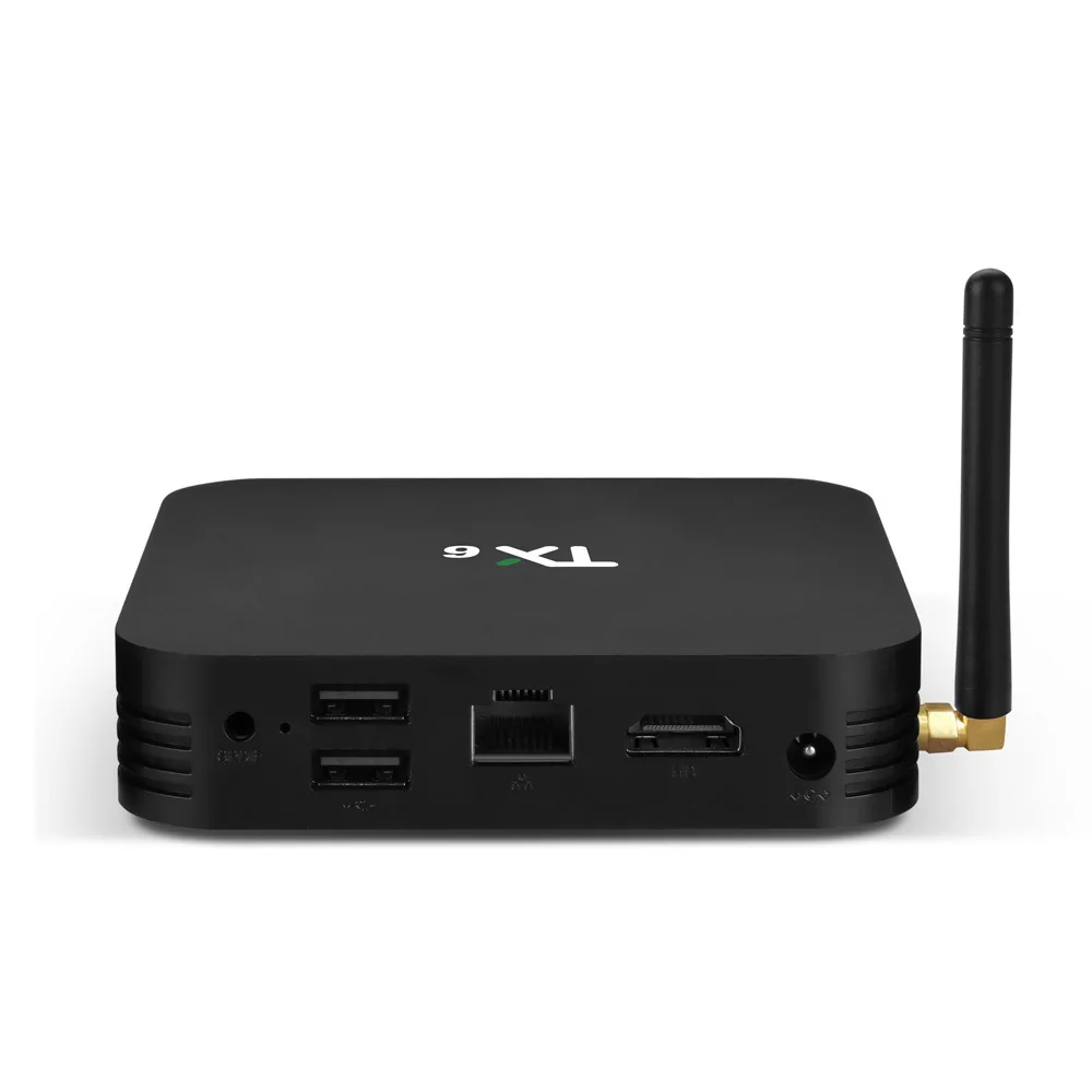 TX6 Смарт ТВ коробка Android 9,0 4 Гб 64 ГБ, Wi-Fi, Декодер каналов кабельного телевидения Media Player Full амбиции Allwinner H6 сети Декодер каналов кабельного телевидения