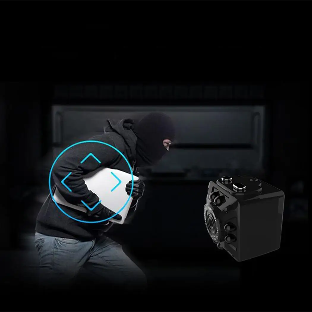 Мини-камера металлическая HD 1080P маленькая мини-брошка USB DV наружная камера