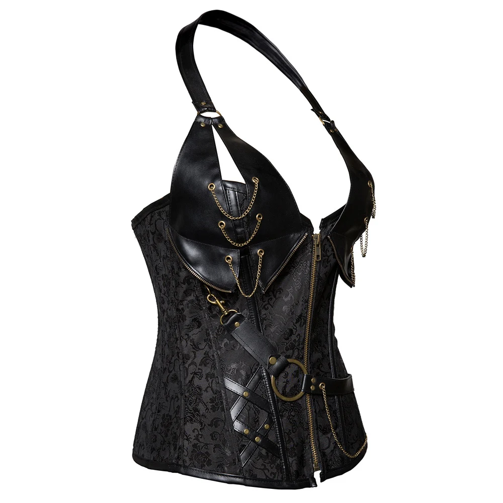 Черный корсет платье для похудения талии сексуальное женское белье