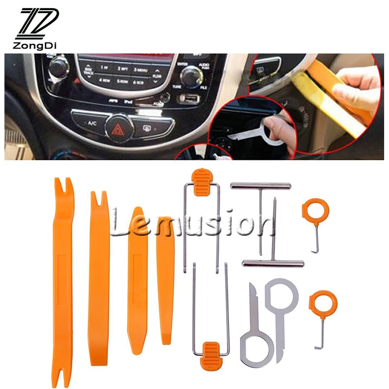 

ZD 12 шт. инструмент для укладки панели автомобиля для Jeep Renegade Wrangler Skoda Octavia A7 Rapid Fabia Yeti Opel Astra H J G Insignia Mokka