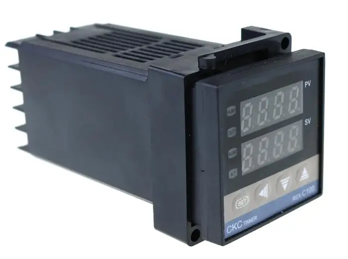 Цифровой 220V PID REX C100 Температура контроллер + max.40A полупроводниковое реле K