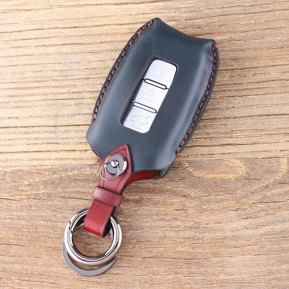 Чехол KEYYOU из натуральной кожи для дистанционного ключа Kia K5 Sportage Hyundai I30 Ix35 Equus Genesis