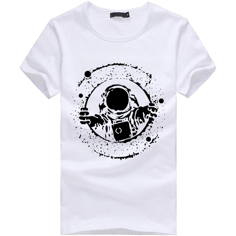 Мужская футболка с принтом коротким рукавом волком для подростков модная moda hombre