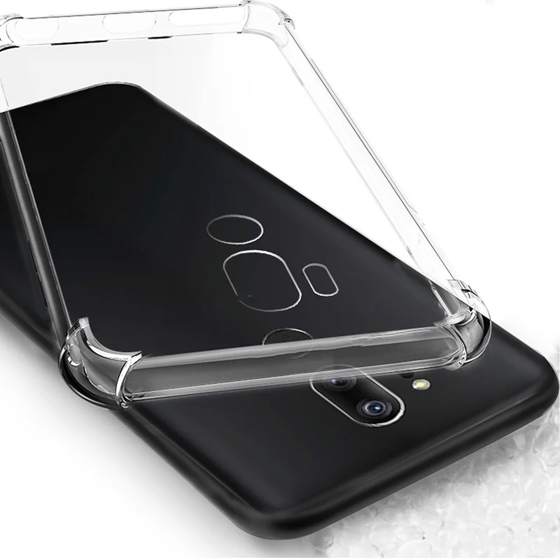 Чехол для LG G7 чехол ThinQ Capa мягкий прозрачный из ТПУ с подушкой безопасности чехлы