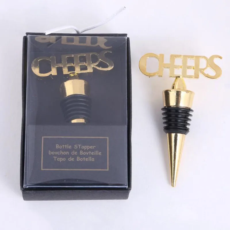 10 шт./лот свадебные сувениры для вечерние винный стопор персонализированный