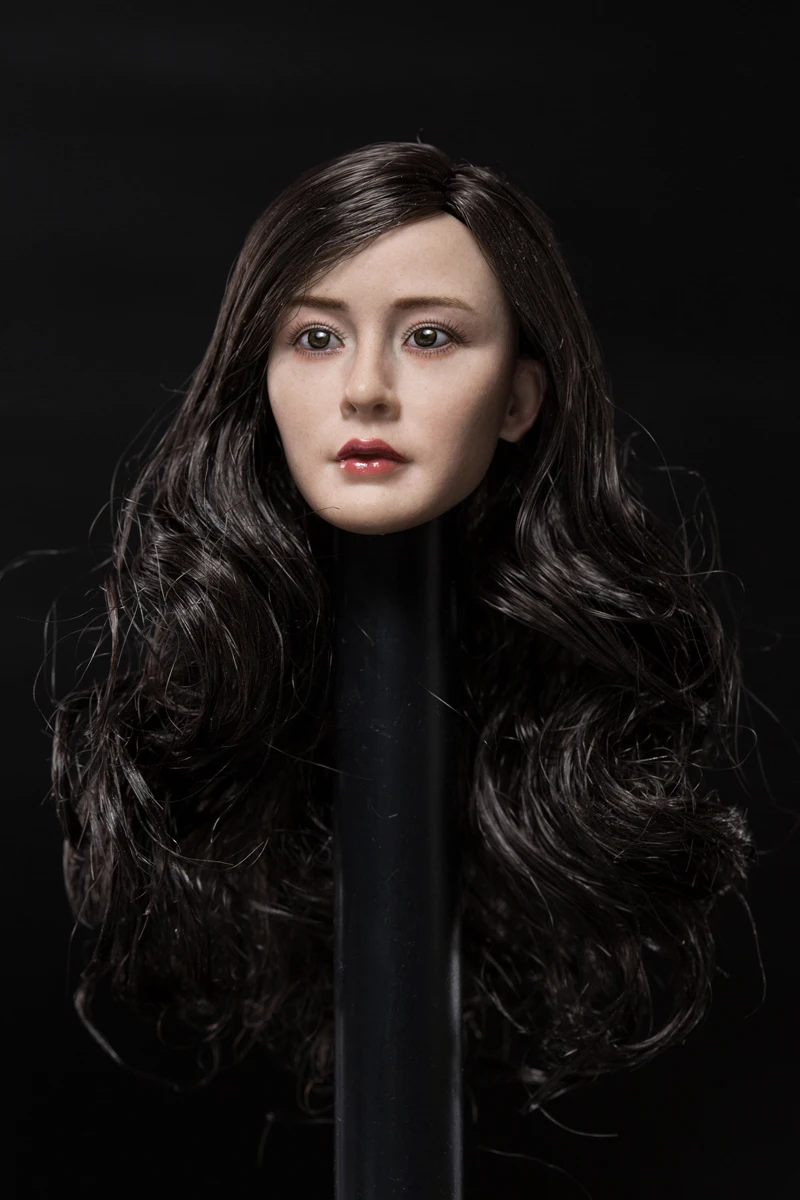 1/6 весы XD005A азиатские Красота женский манекен головы лепить резьба Yang Mi для детей возрастом от 1" фигурку средства ухода за кожей модель аксессуары