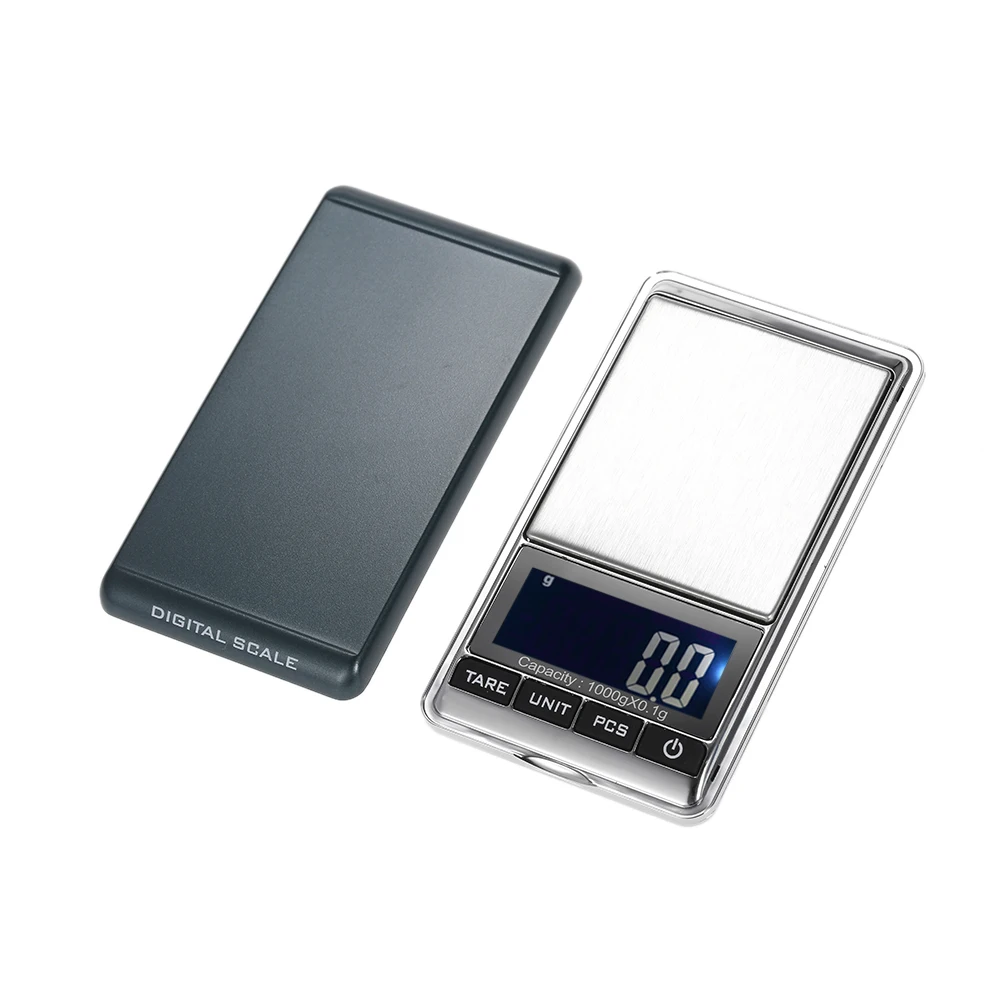 

1000*0.1g Mini Balance Digital Scale Pocket Precision Electronic Scales Multifunctional Weighing Scales for Jewelry Scales