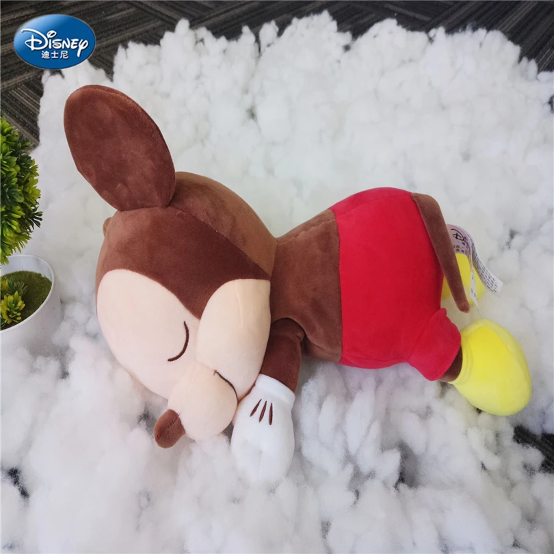 Оригинальная плюшевая игрушечная Подушка Disney 22 см Микки и Минни Пух медведь Стич