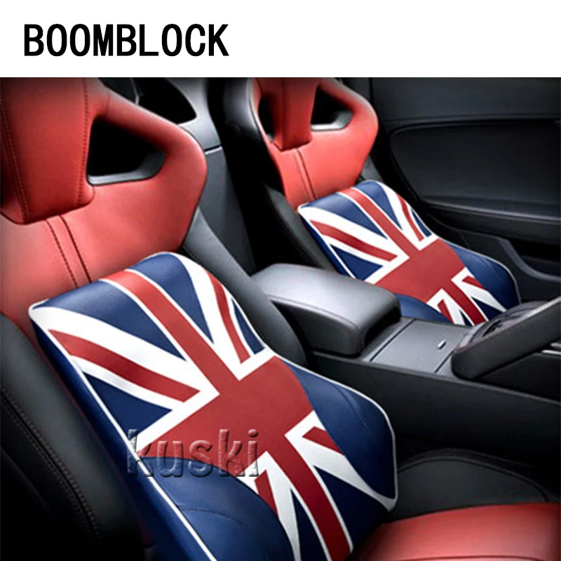 BOOMBLOCK 1 шт. Подушка на заднее сиденье автомобиля с рисунком флага для Opel Astra H G J Volvo