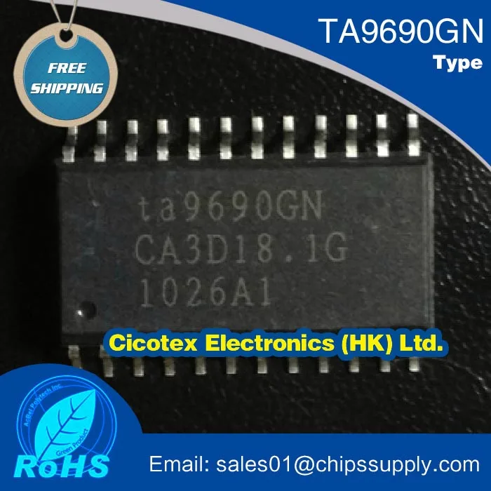 

10pcs/lot TA9690GN 9690GN SOP-24 TA9690GN-A1-0-TR