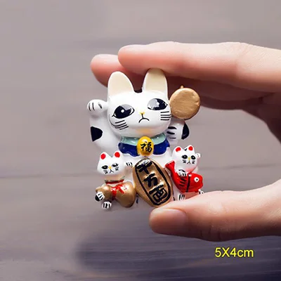 Наклейки на холодильник в японском стиле креативные маленькие и милые 3D стерео магнитные полимерные ручные наклейки на холодильник